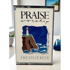 Praise & Worship The Solid Rock Cassette Tape Hosanna Music 80s Christian